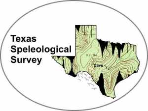Texas Speleological Survey Logo by Jerry Fant