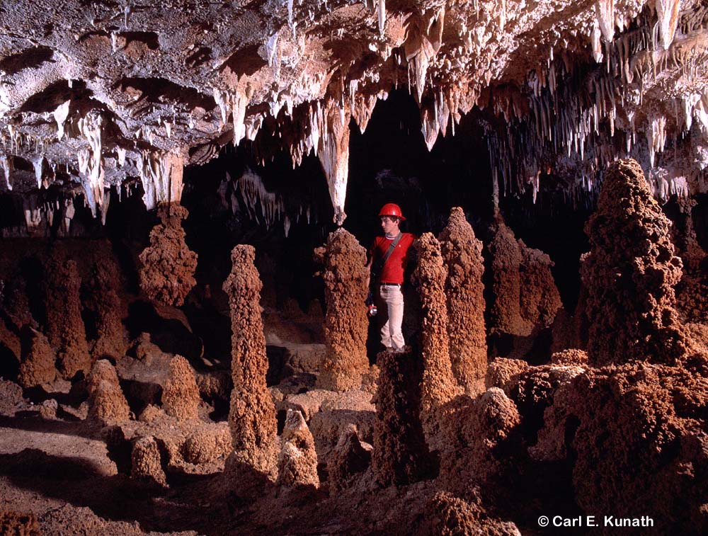 The War Club Room in Endless Cave, NM - Photo Carl Kunath