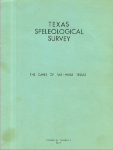 The Caves of Far West Texas.